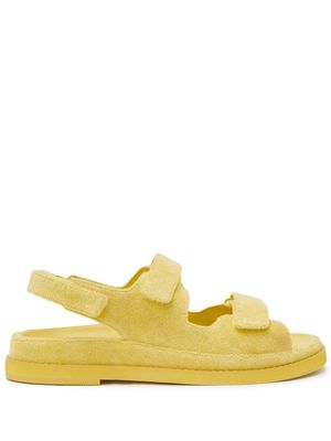 12 STOREEZ Terry flat sandals - Yellow