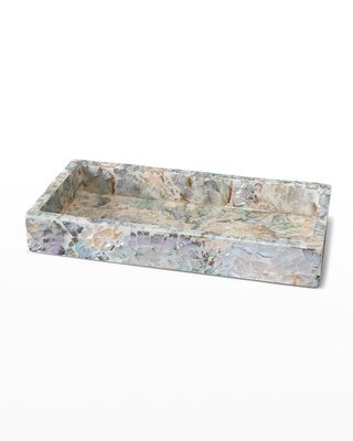 12" x 6" Mother-of-Pearl Trinket Tray