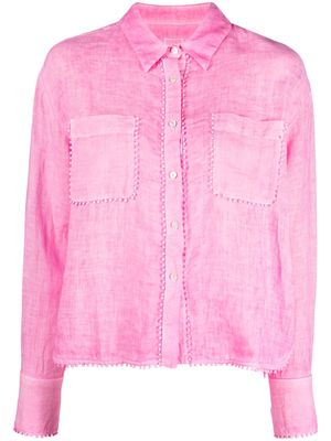 120% Lino linen shirt - Pink