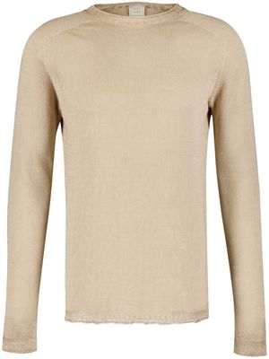 120% Lino Safari linen jumper - Neutrals