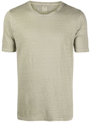 120% Lino short sleeves T-shirt - Green