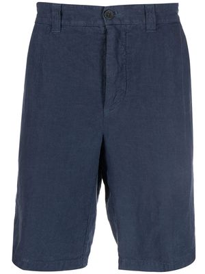 120% Lino slim-cut chino shorts - Blue