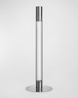 13" Lumiere Candlestick, Silver