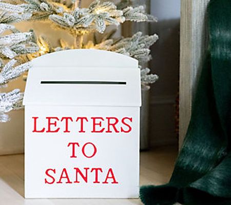 13" Metal Letters to Santa Mailbox by Lauren McBride