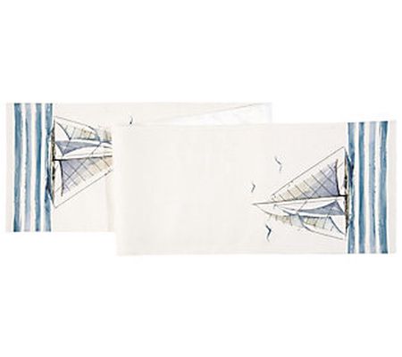 13" x 72" Let Your Dreams Set Sail Table Runner by Valerie