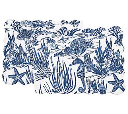 14" x 51" Reef Shores Table Runner by Valerie