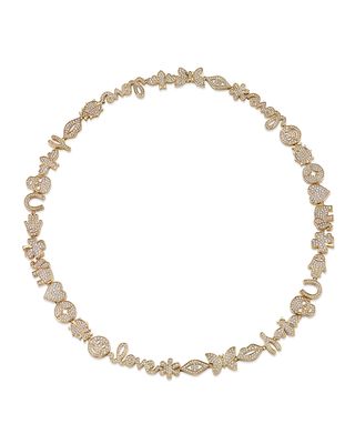 14k Diamond 15th Anniversary Necklace