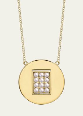 14K Gold Pearl Birthstone Necklace