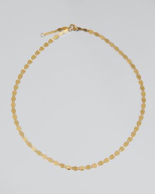 14k Large Nude Chain Choker Necklace