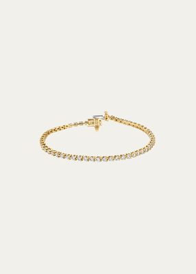 14K Petite Diamond Tennis Bracelet
