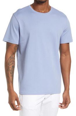 14th & Union Short Sleeve Interlock T-Shirt in Purple Impress