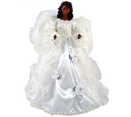 16" Wedding Dress Angel Tree Topper by Santa's Workshop