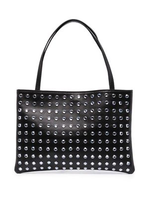 16Arlington small Suki embellished leather tote bag - Black