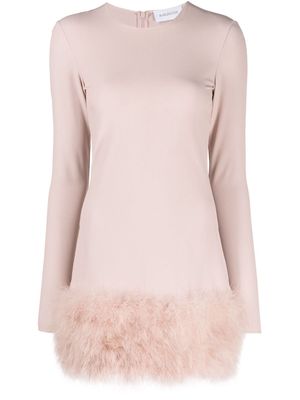16Arlington Tanith long-sleeve minidress - Pink