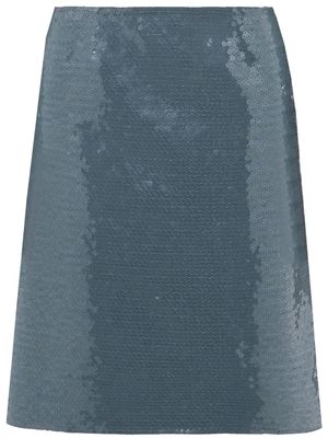 16Arlington Wile sequin midi skirt - Grey