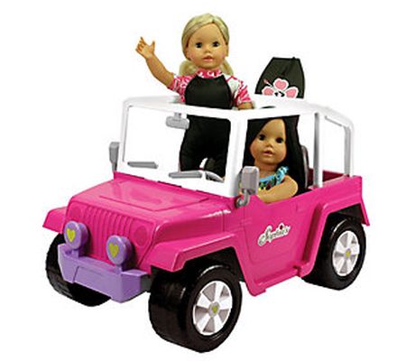 18" Doll  4 x 4 Beach Cruiser Vehicle Hot Pink