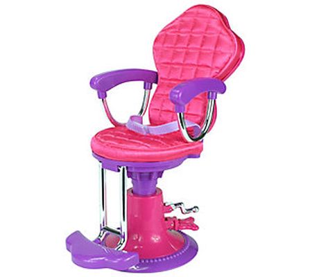 18" Doll Salon Chair Hot Pink