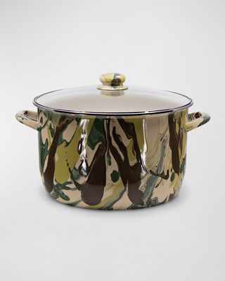 18-Qt. Camouflage Marked Stock Pot