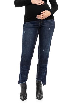 1822 Denim Over the Bump Girlfriend Maternity Jeans in Bailey