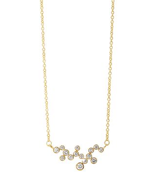 18k Champagne Diamond Bubbles Necklace