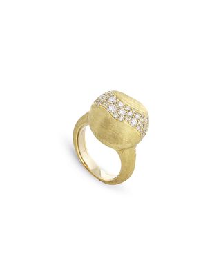18k Gold Africa Medium Diamond Constellation Ring, Size 7.5