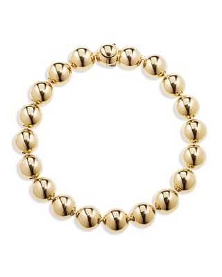 18k Gold Bead Bracelet