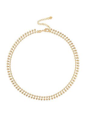 18K Gold-Filled Tassel Chain Necklace