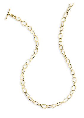 18K Gold Scultura Link Necklace