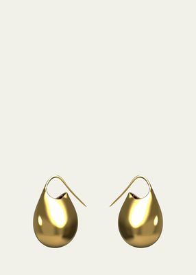 18K Gold Vermeil Jug Drop Earrings