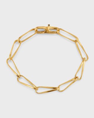 18K Marrakech Onde Yellow Gold Single Link Bracelet