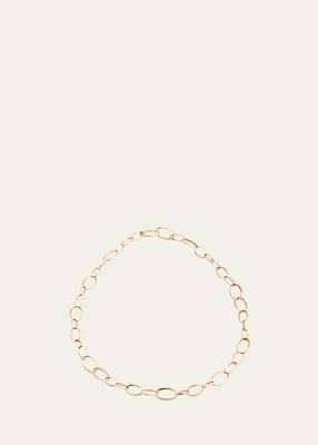 18K Rose Gold Chain Necklace, 22"L
