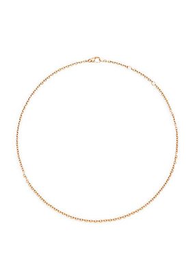 18k Rose Gold Chain Necklace