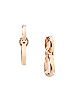 18K Rose Gold Iconica Link Earrings