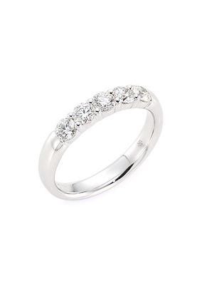 18K White Gold & Diamond Ring