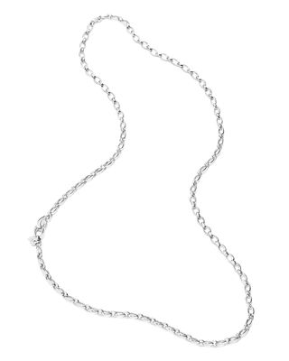 18k White Gold Chain Necklace