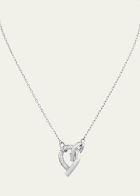 18K White Gold Fairmined Oera Necklace with Diamonds
