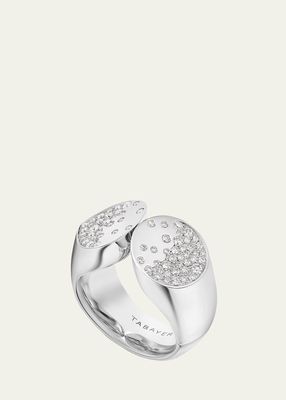 18K White Gold Fairmined Oera Ring with Diamonds