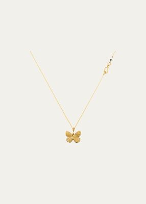 18K Yellow Gold Baby Asterope Pendant Necklace