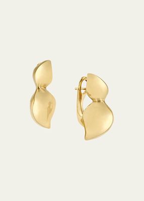 18k Yellow Gold Cayrn Earrings