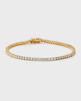 18k Yellow Gold Diamond Hepburn Bracelet