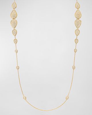 18K Yellow Gold Diamond Serpent Boheme Necklace