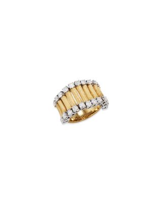 18k Yellow Gold Diamond Tiptop Ring