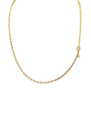18K Yellow Gold Eight Chain, 20"L
