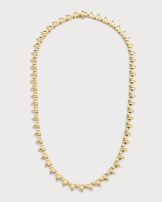 18K Yellow Gold Love Necklace, 16.5"L
