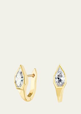 18K Yellow Gold Momentum Stud Earrings with Meteoric Diamonds