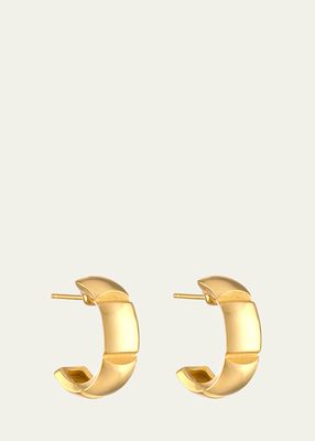 18k Yellow Gold Veda Small Hoop Earrings