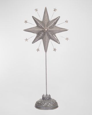 19" Silver Celestial Star Tabletop