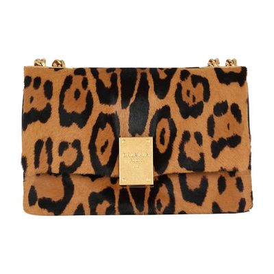 1945 Soft small bag in leopard-effect leather