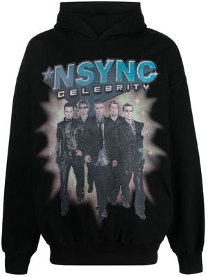 1989 STUDIO Nsync Celebrity hoodie - Black