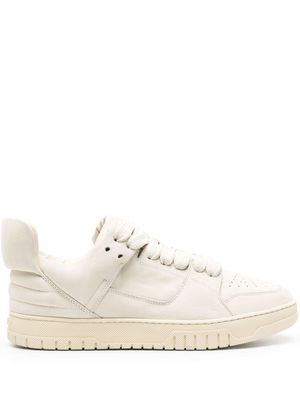 1989 STUDIO padded-panels leather sneakers - Neutrals